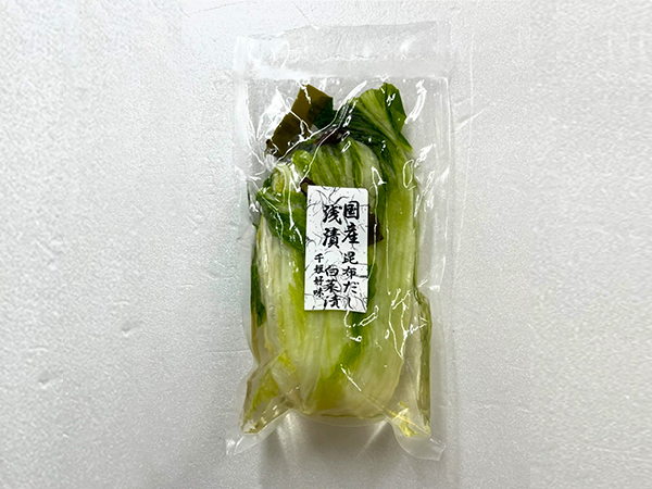国産浅漬 昆布だし白菜